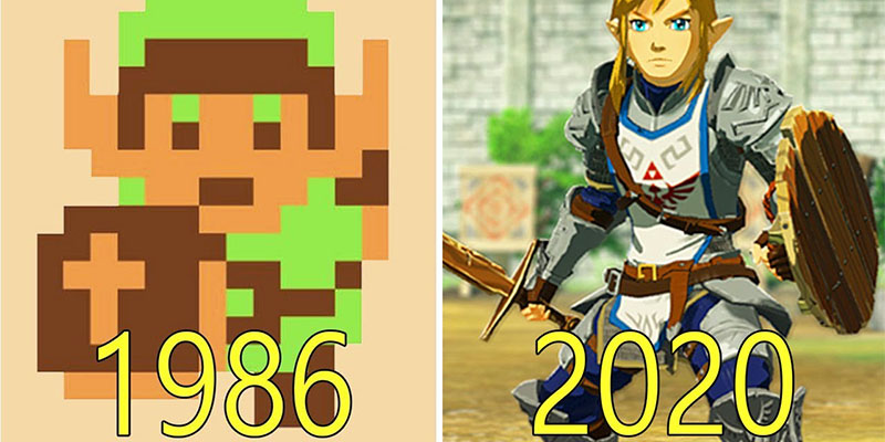 Η ιστορία του παιχνιδιού ZELDA 