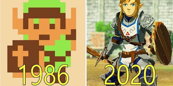 Η ιστορία του παιχνιδιού ZELDA 
