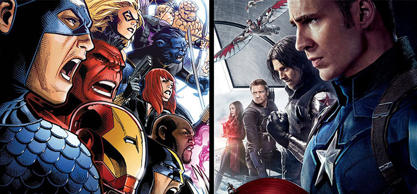 5 MCU χαρακτήρες διαφορετικοί απο τα Comics